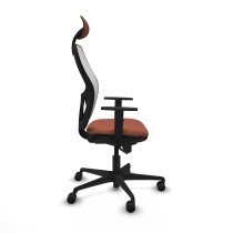 Office Chair with Headrest Jorquera Piqueras y Crespo 1D036N1 White Brown