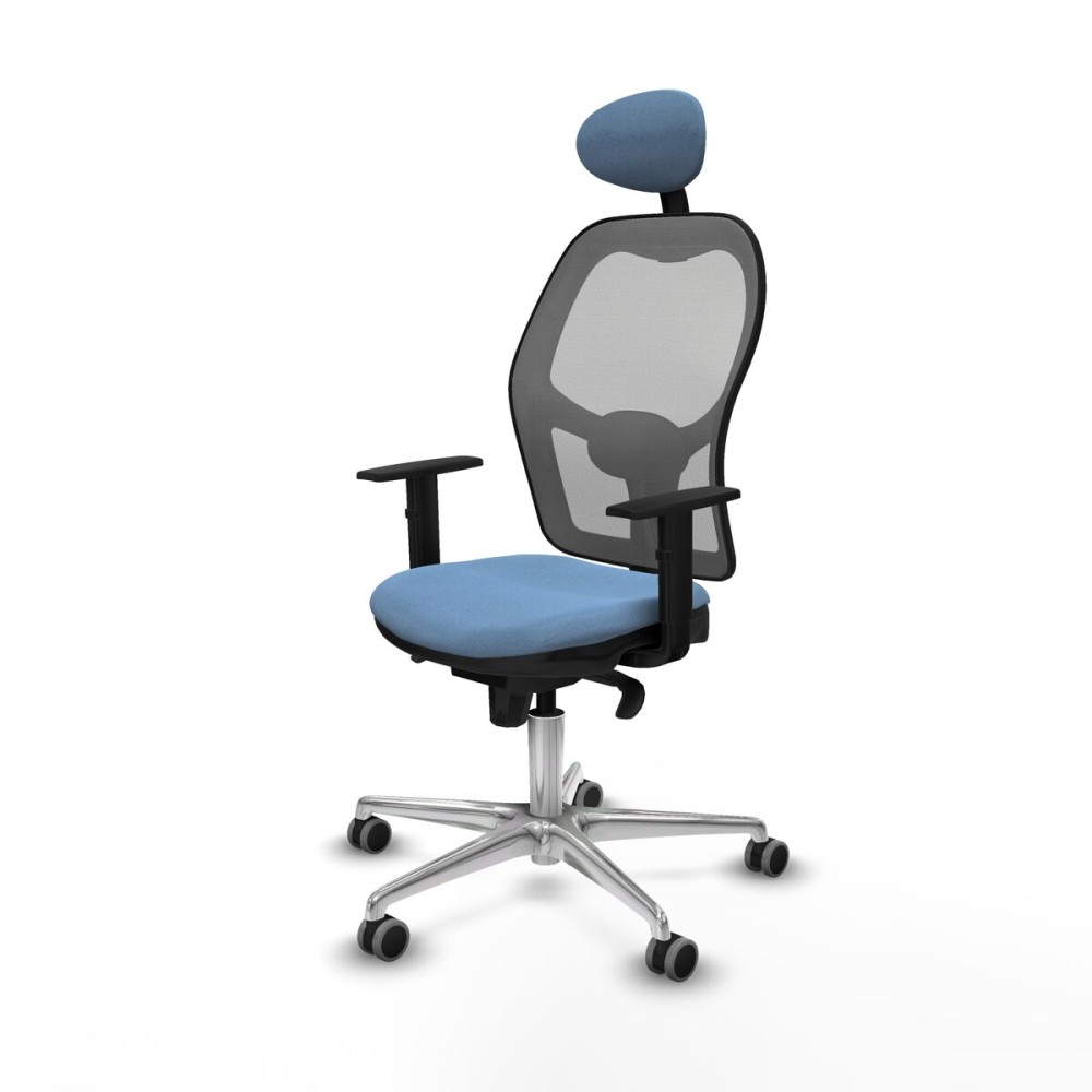 Office Chair with Headrest Jorquera Piqueras y Crespo 1D086G1 Sky blue