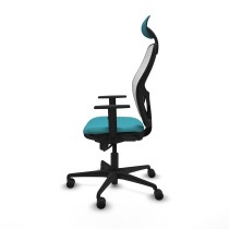 Office Chair with Headrest Jorquera Piqueras y Crespo 1D036N1 Turquoise