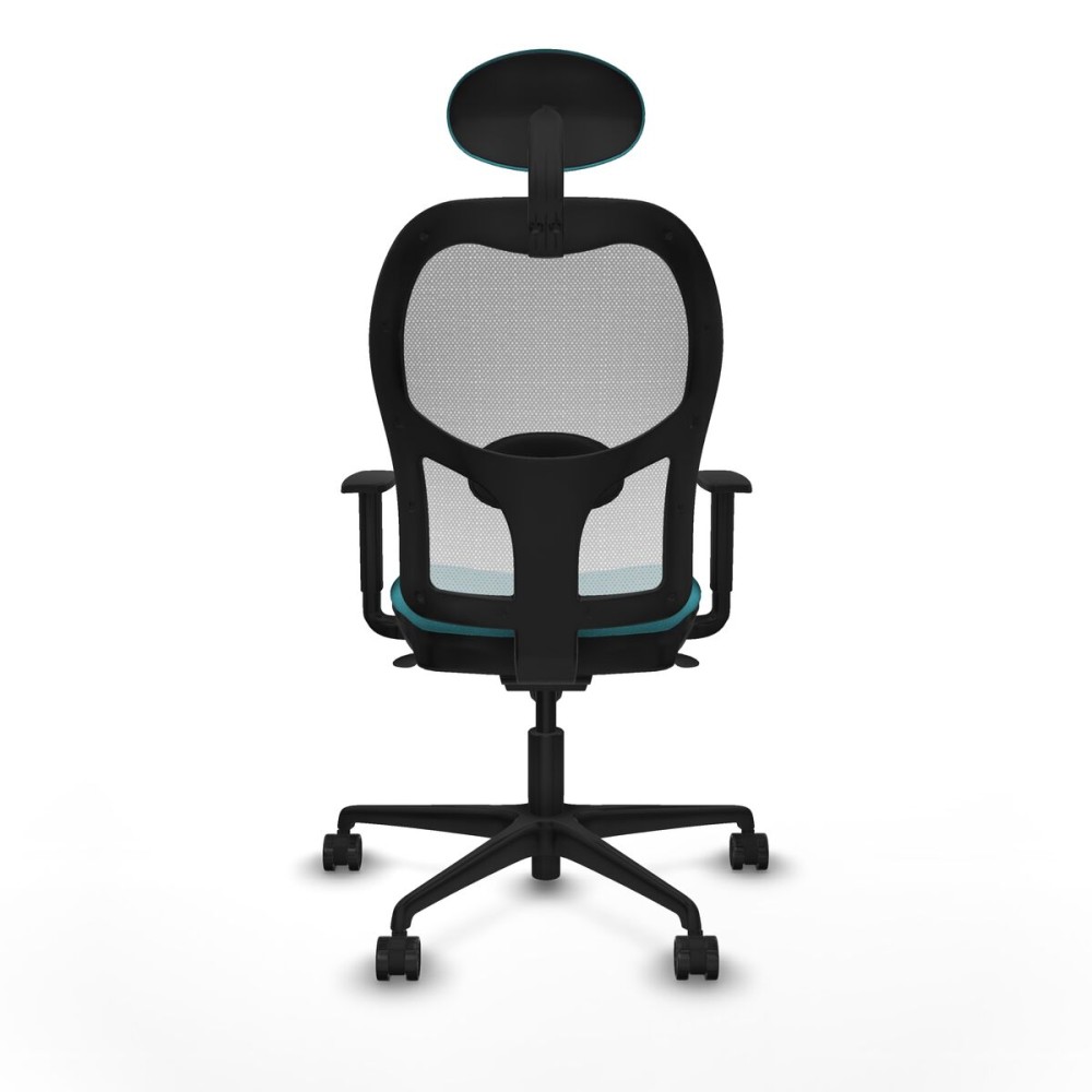 Office Chair with Headrest Jorquera Piqueras y Crespo 1D036N1 Turquoise