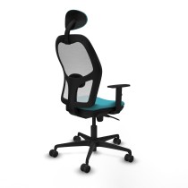 Office Chair with Headrest Jorquera Piqueras y Crespo 1D036N1 Turquoise