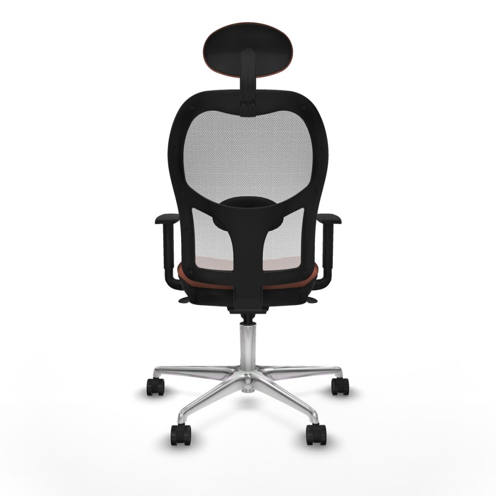 Office Chair with Headrest Jorquera Piqueras y Crespo 1D086N1 White Brown