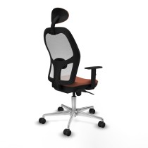Office Chair with Headrest Jorquera Piqueras y Crespo 1D086N1 White Brown
