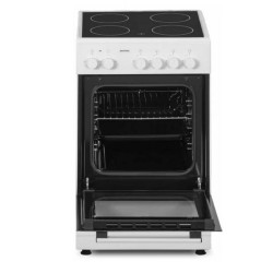 Einheit bestehend aus Ofen und Glaskeramik Mpm MPM-53-KEC-37 Weiß Schwarz 6600 W