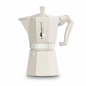 Italian Coffee Pot Bialetti MOKA EXCLUSIVE CREAM 6T Cream Aluminium 6 Cups (6 Units)