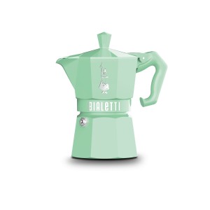 Italian Coffee Pot Bialetti MOKA EXCLUSIVE 6T Green Aluminium 6 Cups (6 Units)