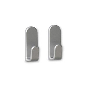 Door Hanger Inofix taga Silver 1,5 Kg Adhesive (2 Units)