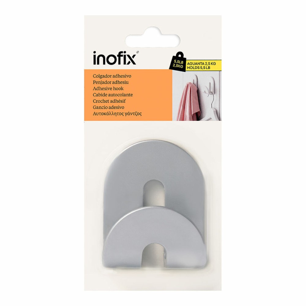 Affichette de poignée de porte Inofix calma Argenté 2,5 kg Adhésif