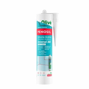 Silicone acétique Penosil Blanc 280 ml Salles de bains