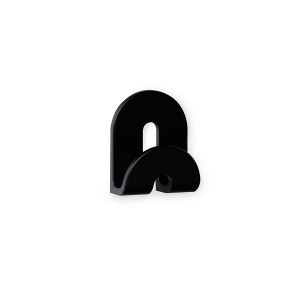 Affichette de poignée de porte Inofix calma Noir 2,5 kg Adhésif