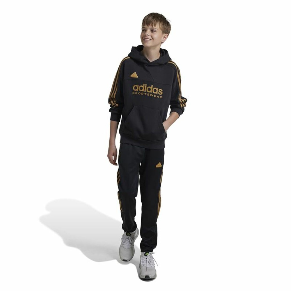 Sweat à capuche unisex Adidas Tiro Nations Pack Noir