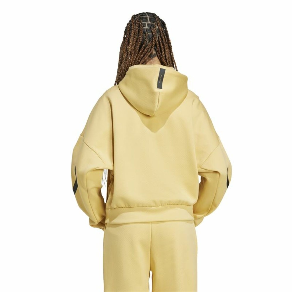 Women's Sports Jacket Adidas Z.N.E. Yellow