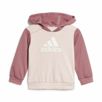 Children’s Tracksuit Adidas Essentials Colorblock Grey Pink