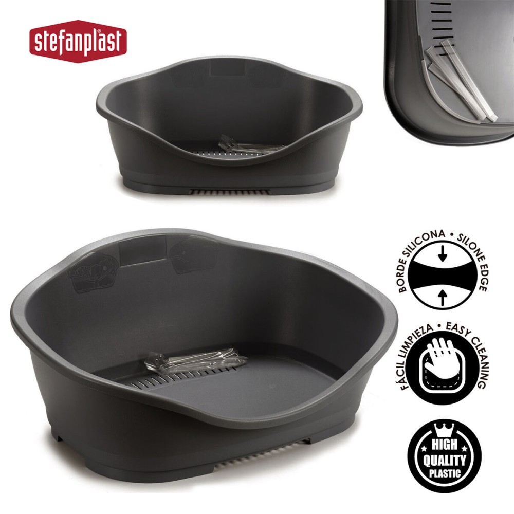 Haustierbettchen Stefanplast 97621 Grau Kunststoff 68 x 27,5 x 49 cm 6 Stück