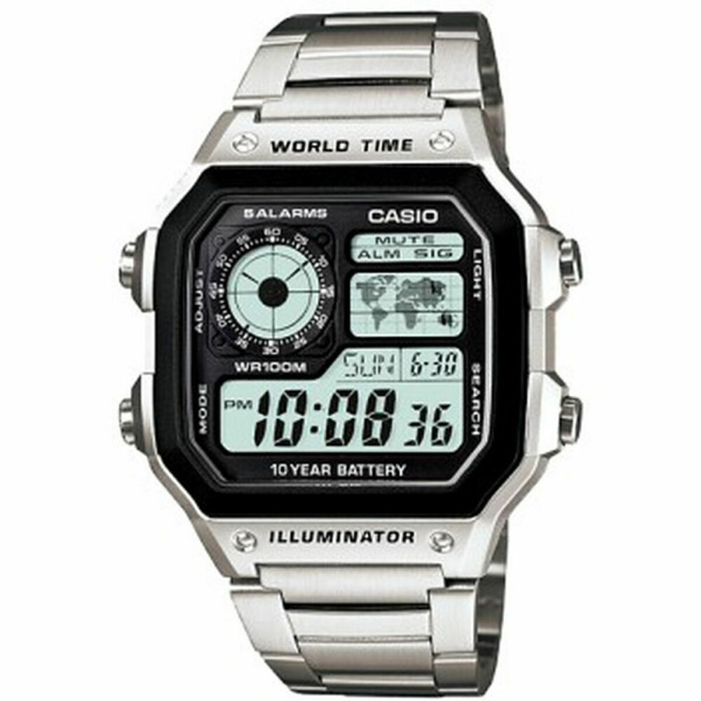 Montre Unisexe Casio Bruni Basics-Clear 4054274791979 Noir Argenté
