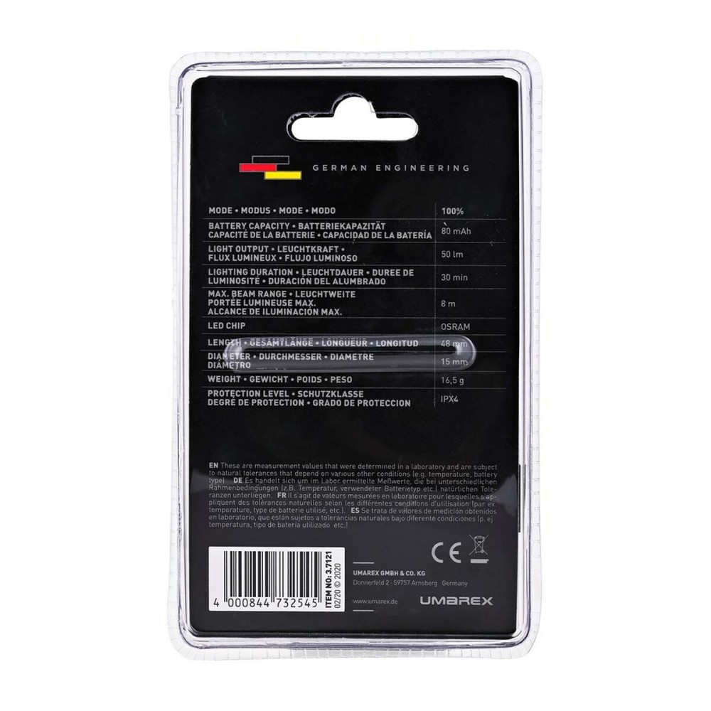 Porte-clés lanterne LED Walther 3.7121-1