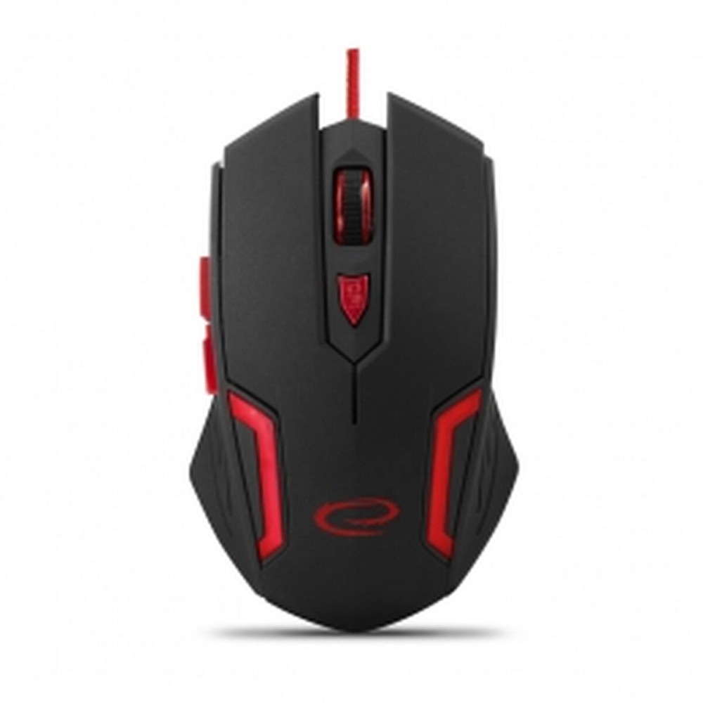 Souris Esperanza EGM205R Noir Rouge 2400 dpi