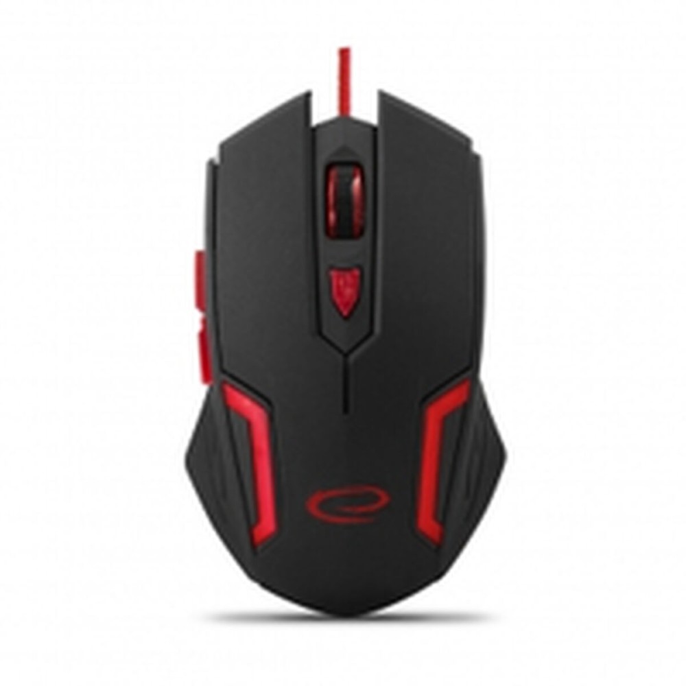 Souris Esperanza EGM205R Noir Rouge 2400 dpi