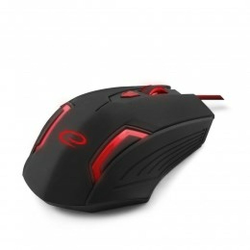 Souris Esperanza EGM205R Noir Rouge 2400 dpi