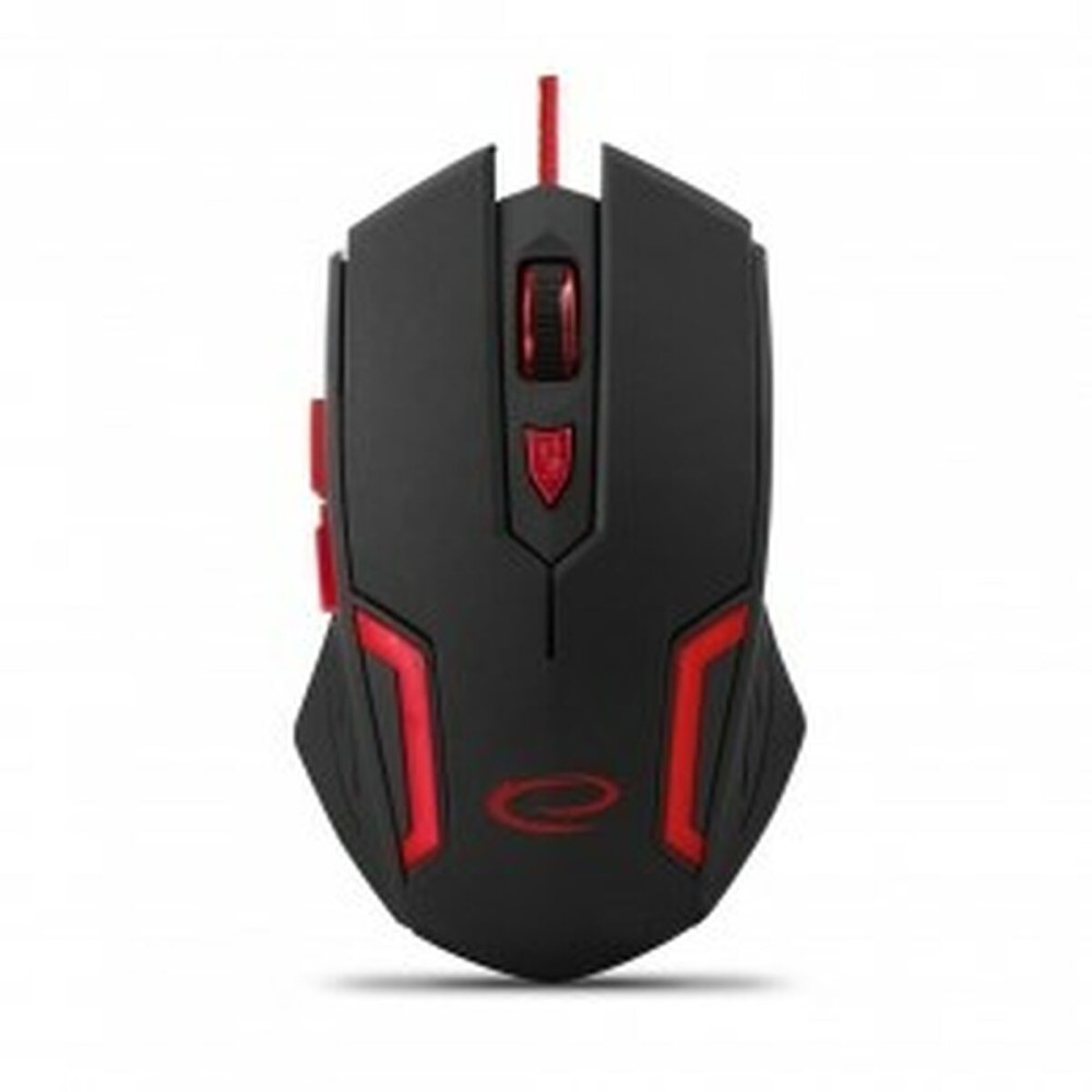 Souris Esperanza EGM205R Noir Rouge 2400 dpi