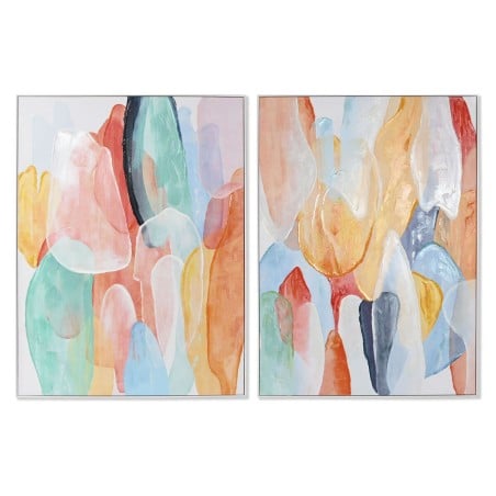 Cadre Home ESPRIT Abstrait Moderne 90 x 3,5 x 120 cm (2 Unités)