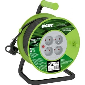 Extension Lead Acar M02047 Black 20 m