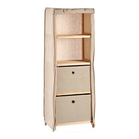 Étagère Beige 28 x 113 x 42 cm Bois Marron