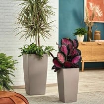 Selbstbewässernder Blumentopf Lechuza Sand 39,5 x 39,5 x 75,5 cm