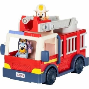 Camion de Pompiers Moose Toys Camión de bomberos de Bluey Rouge rouge