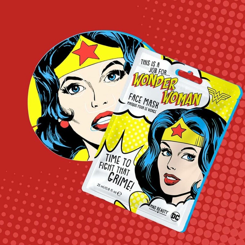 Facial Mask Mad Beauty DC Wonder Woman (25 ml)