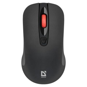 Drahtlose optische Maus Defender NEXUS MS-195 RF Schwarz 1600 dpi