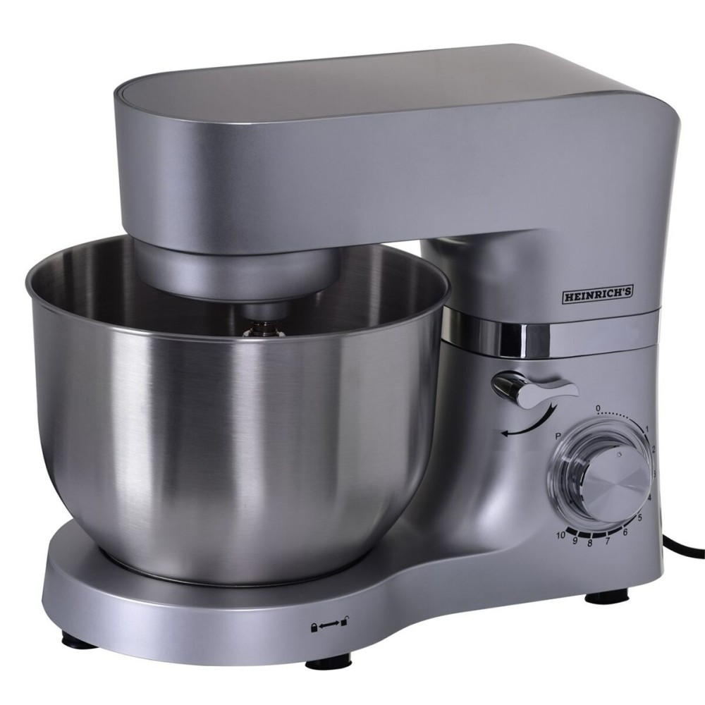 Küchenmaschine Heinrich's HKM 6278 srebrny Stahl 1300 W 6,5 L