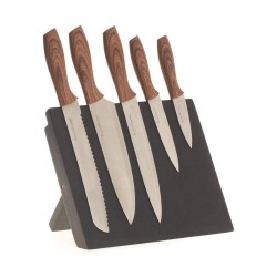 Set of Kitchen Knives and Stand 5five Simply Smart 32 x 23,2 x 19 cm