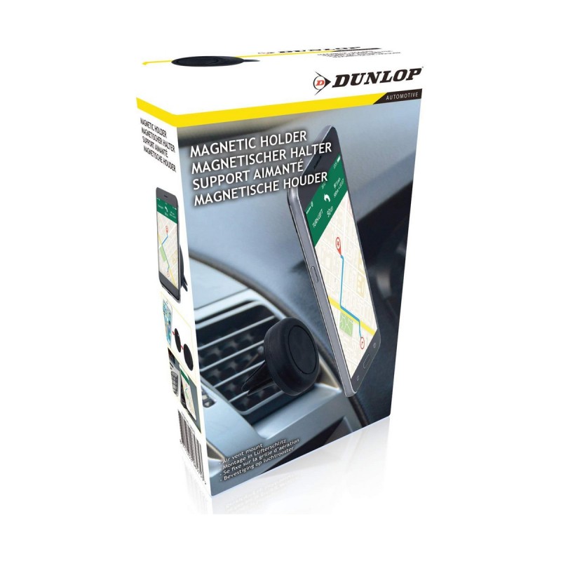 Car Holder Dunlop Ventilation grille Black polypropylene