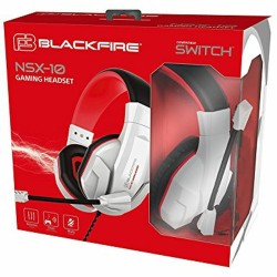 Casques avec Microphone Blackfire NSX-10 Blanc