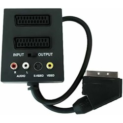 SCART-zu-RCA/S-Video-Adapter PremiumCord (Restauriert A)