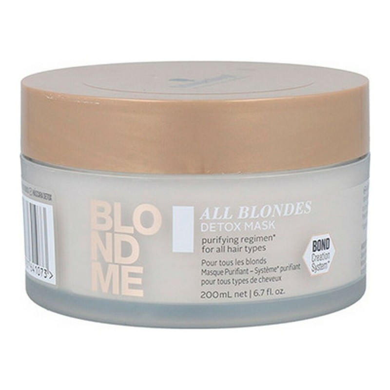 Haarmaske Schwarzkopf Blondme Detox Keratin