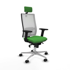 Chaise de Bureau avec Appui-tête Piqueras y Crespo 2D086N2 Vert