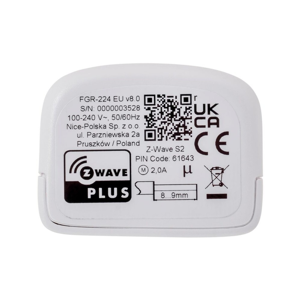 Smart Plug Fibaro FGR-224 ZW8