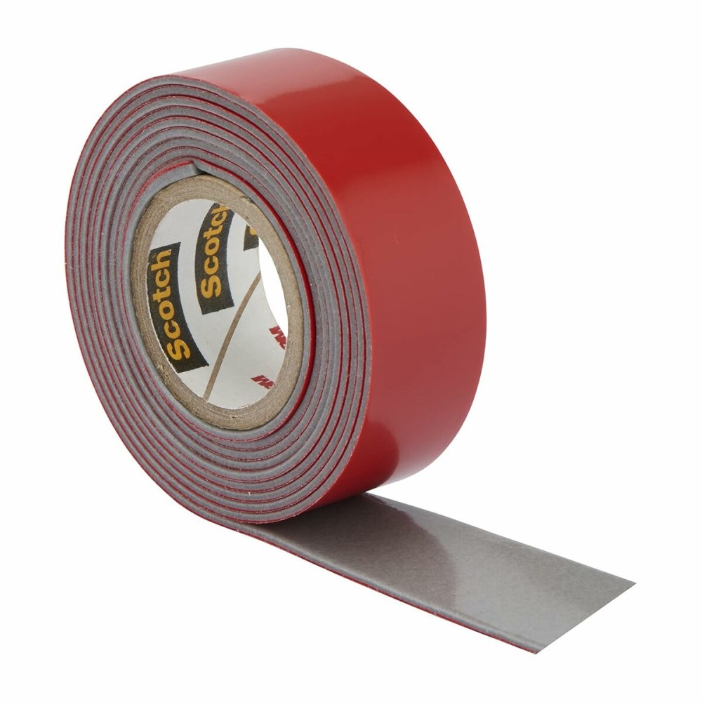 Double Sided Tape Scotch 19 mm x 1,5 m Black Red Grey
