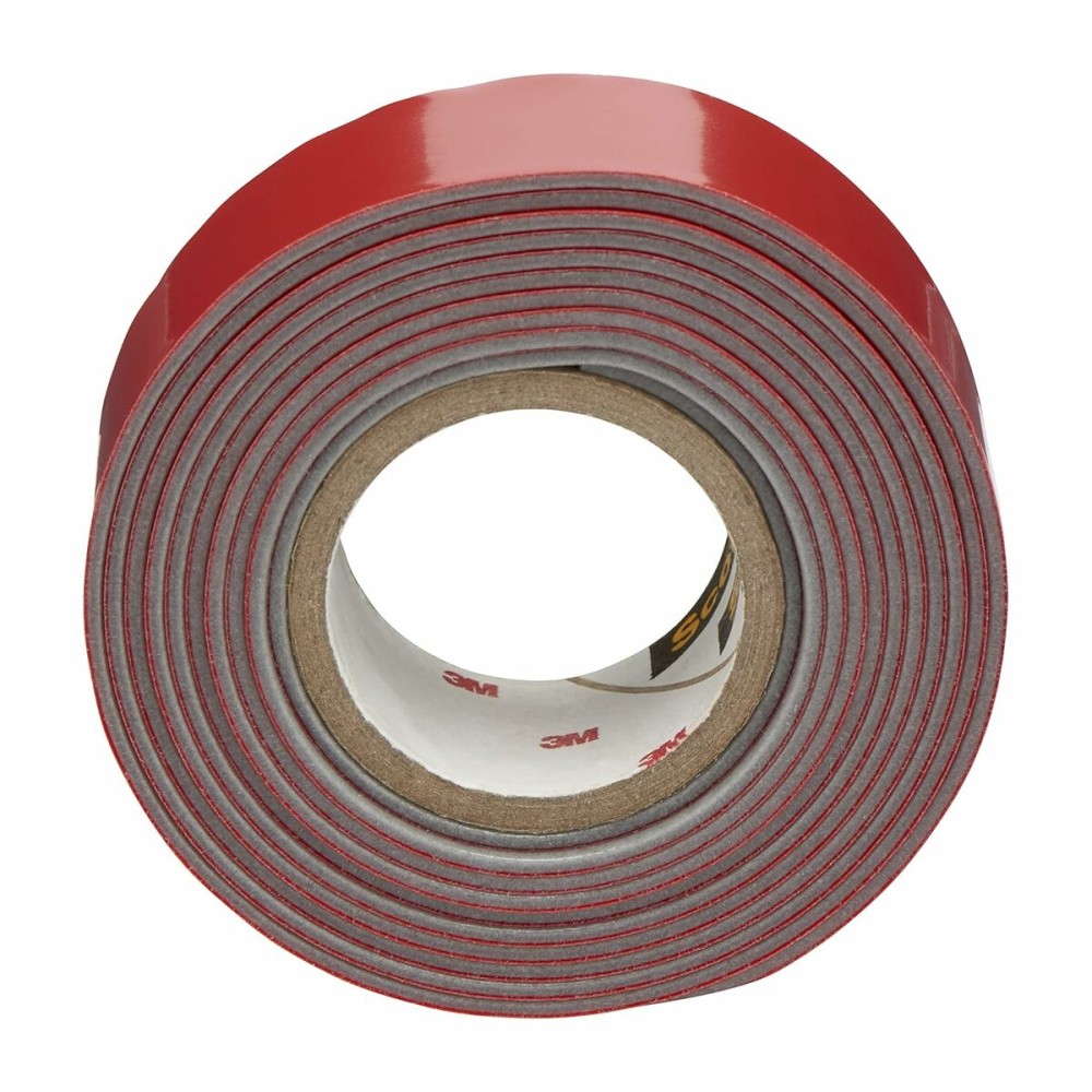 Double Sided Tape Scotch 19 mm x 1,5 m Black Red Grey