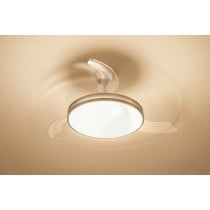 Deckenventilator mit Lampe Philips Atlas 35 W 28 W 4500 Lm Nickel (2700 K)