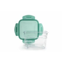 Lunchbox hermetisch Ibili 790415 1,5 L 15,5 x 15,5 x 10 cm Metall Kunststoff