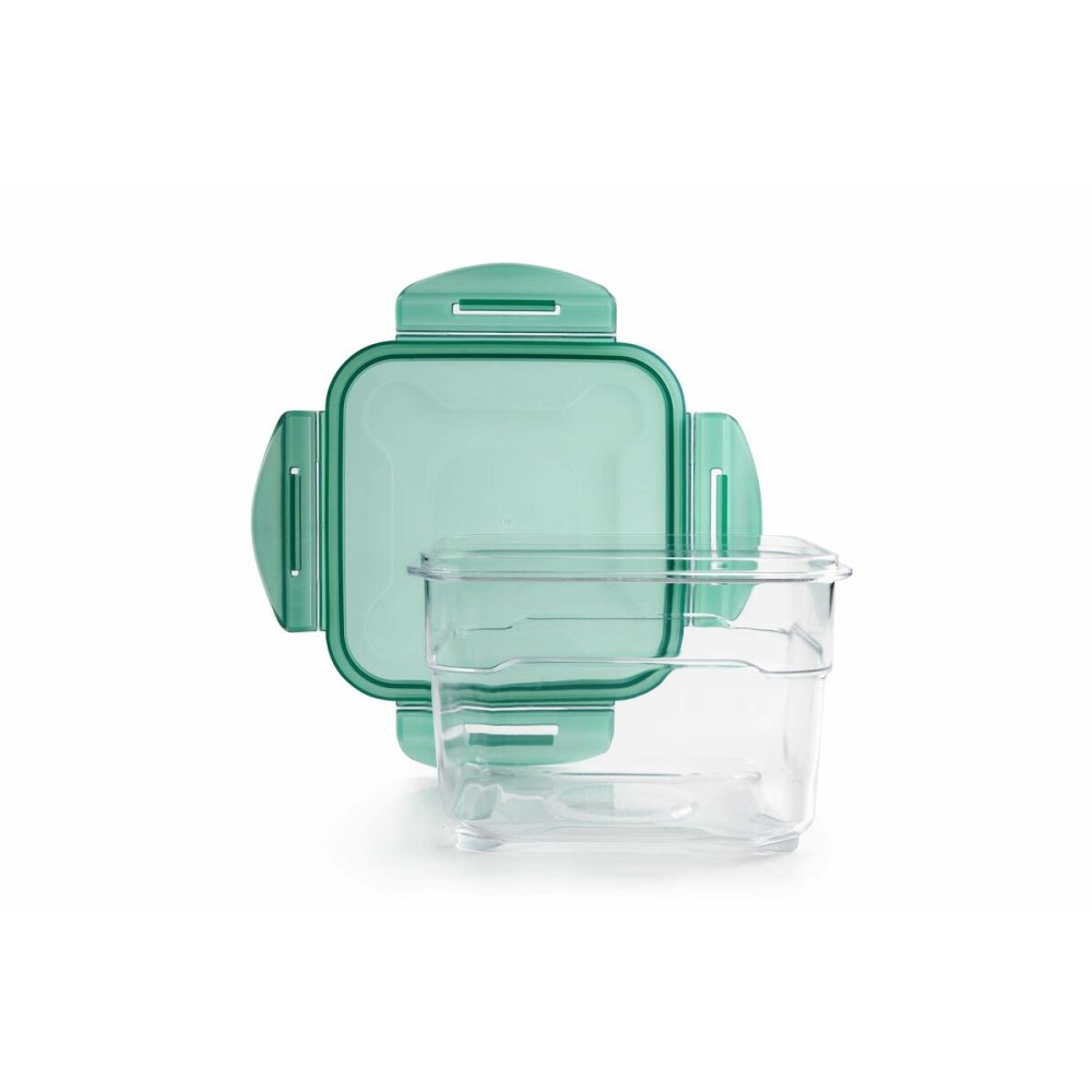 Hermetic Lunch Box Ibili 790415 1,5 L 15,5 x 15,5 x 10 cm Metal Plastic