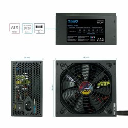 Power supply TooQ TQAPOLO-750SP ATX 750 W CE - RoHS