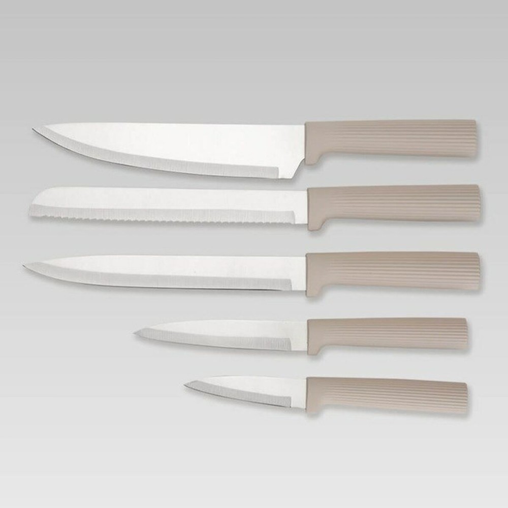 Küchenmesserset und Halterung Feel Maestro MR-1412-BEIGE