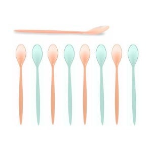 Set of Spoons Multicolour 8 Pieces (21,5 cm)