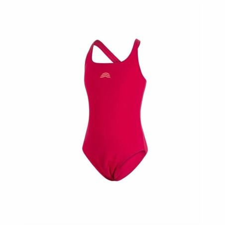 Maillot de Bain Fille Aquarapid Aquilyj Rouge