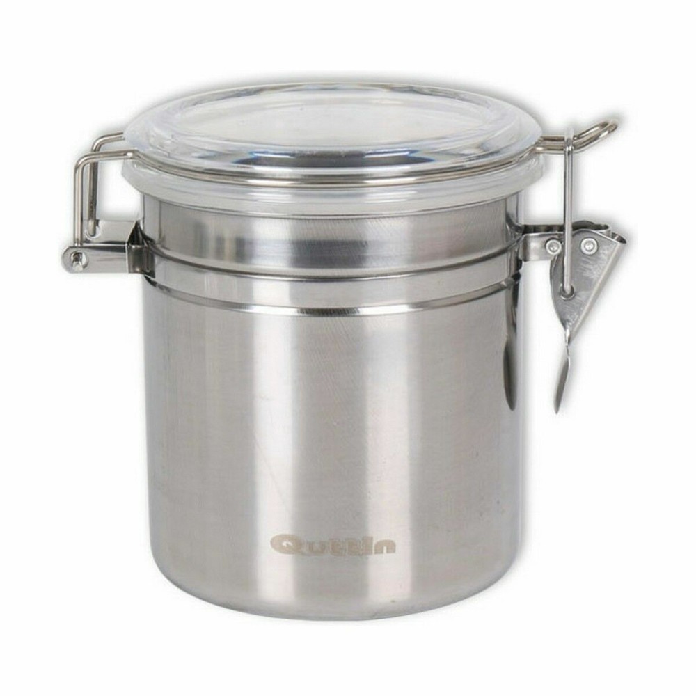 Tin Quttin Circular Hermetic Stainless steel 10 x 10,5 cm (12 Units)