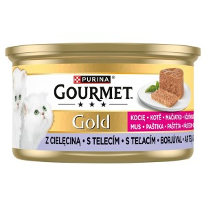 Katzenfutter Purina Gourmet Gold Kitten Veal mousse 85 g